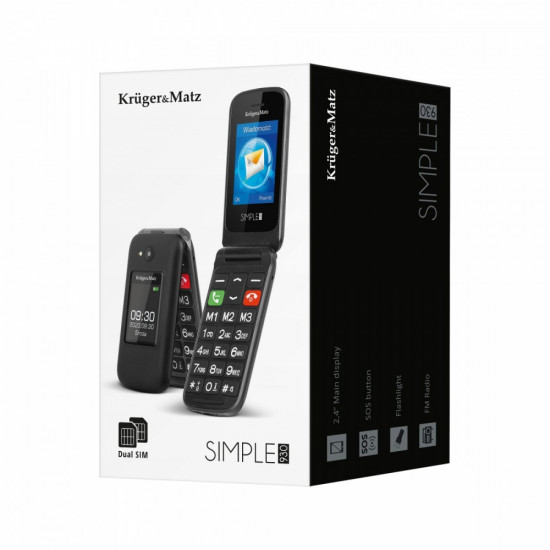 Kruger & Matz seniorphon e Simple 930