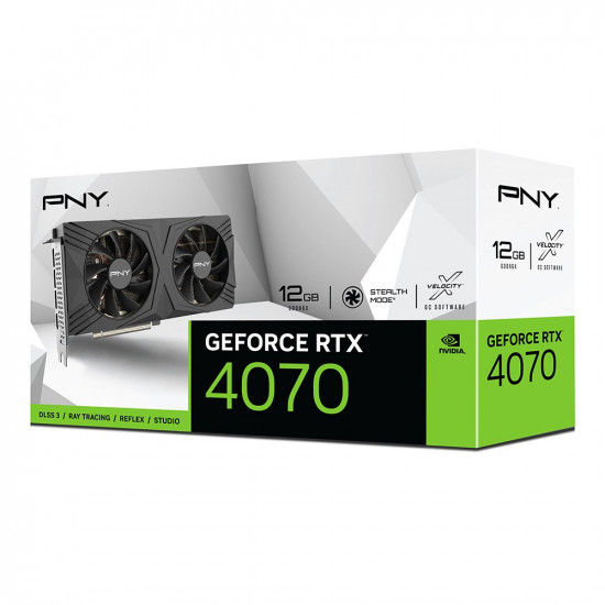 Graphics card GeForce RTX 4070 12GB DUAL FAN VCG407012DFXPB1