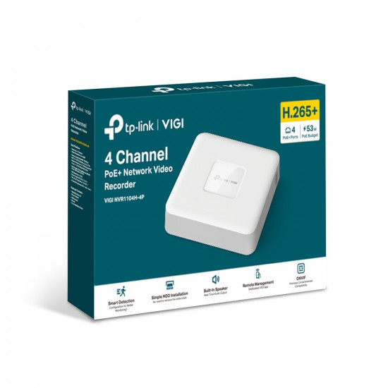 VIGI NVR1104H-4 P 4 Chann PoE Net Recor