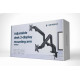 Adjustable desk 2-display mounting arm (tilting), 17 inches -32 inches, up to 8 kg