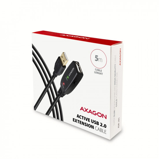 AXAGON ADR-205 USB 2.0 A-M - A-F act. 5m cabl