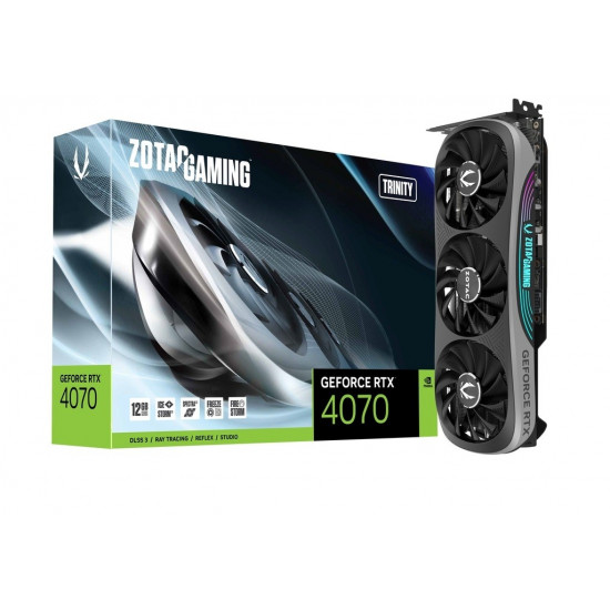 Graphic card GeForce RTX 4070 TRINITY 12GB GDDR6X 192bit 3DP