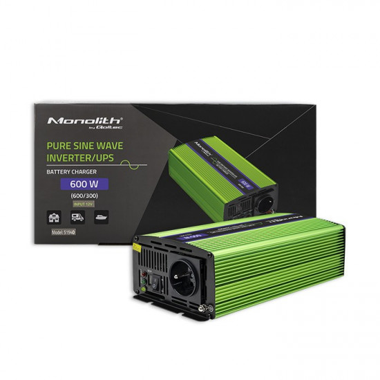 Pure Sine Wave Inverter Monolith, 300W, 600W