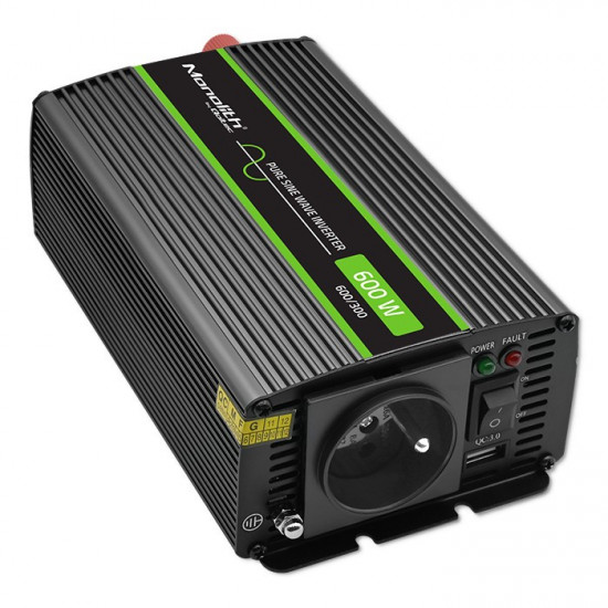 Pure Sine Wave Inverter Monolith, 300W, 600W