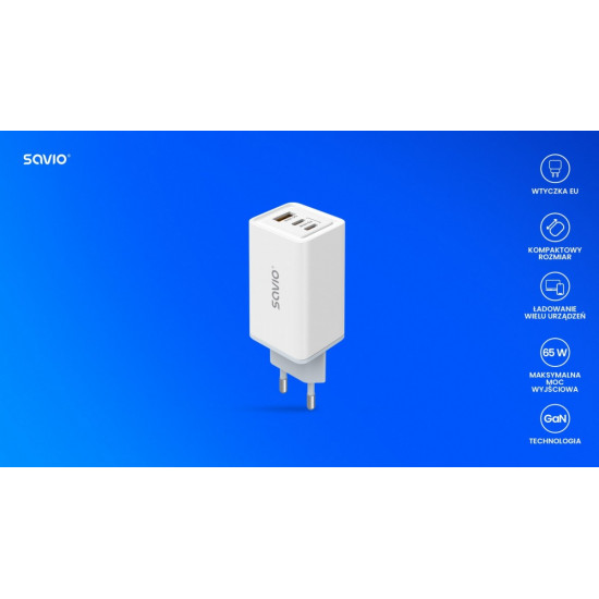 Wall USB charger LA-07 SAVIO