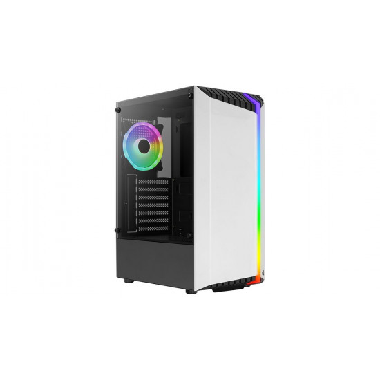 PC case Bionic TG RGB USB 3.0 Mid Tower white