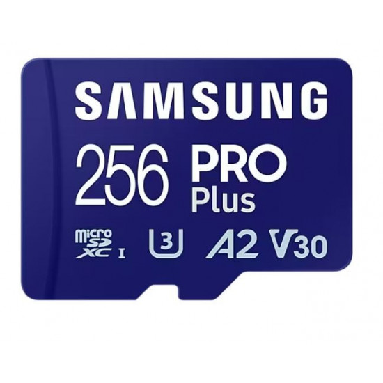 Memory card microSD PRO Plus MD-MD256SA/EU + adapter