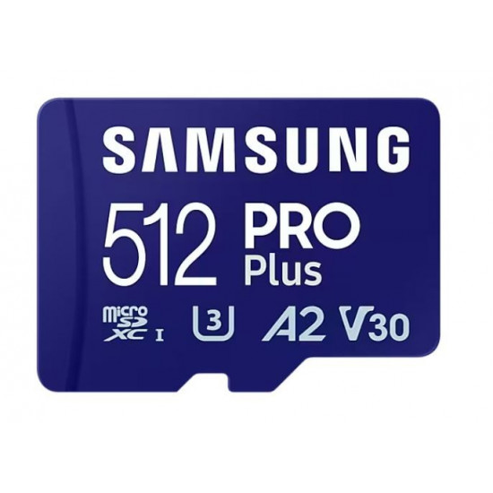 Memory card microSD PRO+ MD-MD512SA/EU + adapter