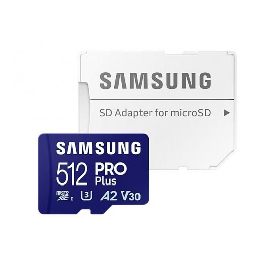 Memory card microSD PRO+ MD-MD512SA/EU + adapter