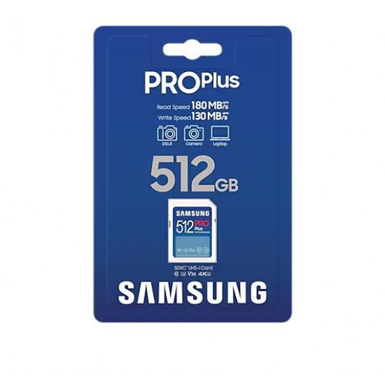 Memory card SD PRO Plus MB-SD512S/EU 512GB