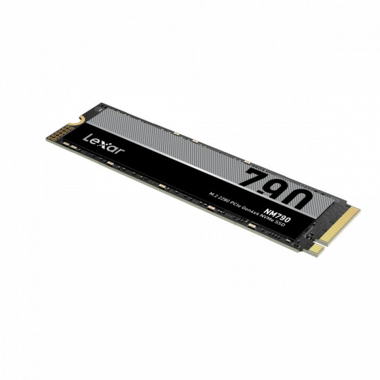 SSD|LEXAR|NM790|512GB|M.2|PCIe Gen4|NVMe|Write speed 4400 MBytes/sec|Read speed 7200 MBytes/sec|2.45mm|TBW 500 TB|MTBF 1500000 hours|LNM790X512G-RNNNG