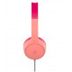 SOUNDFORM Mini On-Ear Wired Headphones Pink For Kids