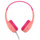 SOUNDFORM Mini On-Ear Wired Headphones Pink For Kids