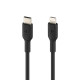 Cable BoostCharge LTG/USB-C 2m black