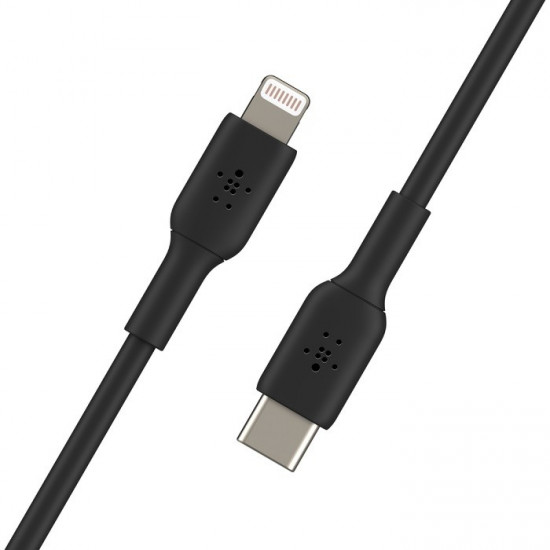 Cable BoostCharge LTG/USB-C 2m black