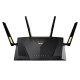 Wireless Router|ASUS|Wireless Router|6000 Mbps|Mesh|Wi-Fi 6|USB 3.2|1 WAN|4x10/100/1000M|2x2.5GbE|Number of antennas 4|RT-AX88UPRO