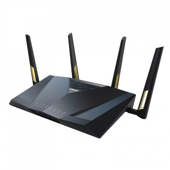 Wireless Router|ASUS|Wireless Router|6000 Mbps|Mesh|Wi-Fi 6|USB 3.2|1 WAN|4x10/100/1000M|2x2.5GbE|Number of antennas 4|RT-AX88UPRO