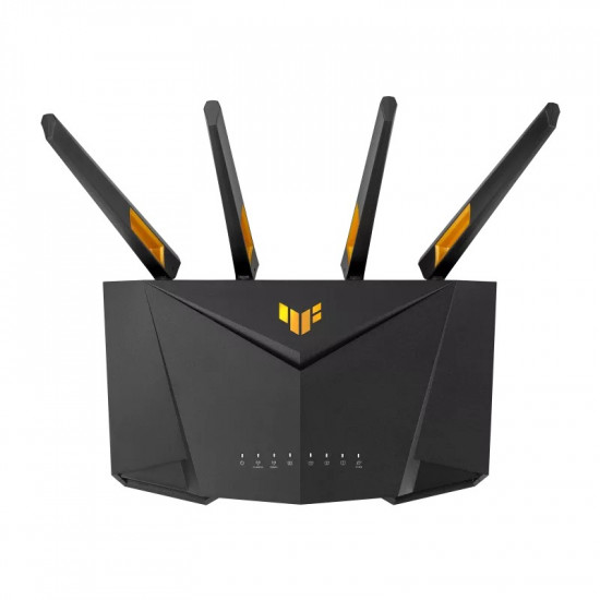 Wireless Router|ASUS|Wireless Router|4200 Mbps|Mesh|Wi-Fi 5|Wi-Fi 6|IEEE 802.11n|USB 3.2|1 WAN|4x10/100/1000M|Number of antennas 4|TUFGAMINGAX4200