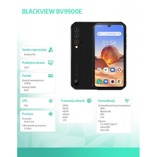 MOBILE PHONE BV9900E/GRAY BLACKVIEW