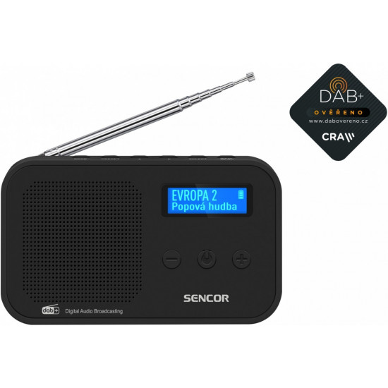 SENCOR SRD 7200B Radio digital DAB+