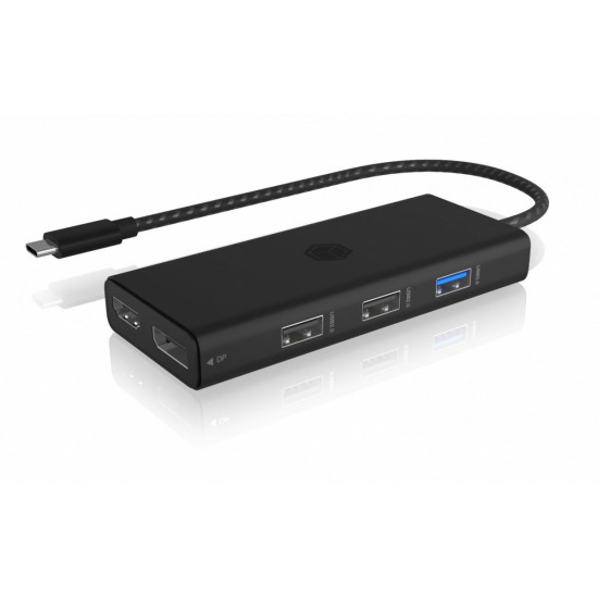 ICY BOX IB-DK4011-CPD 9in1,HDMI,DP,CR,TYPE-C