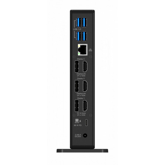 ICY BOX IB-DK2256AC 12in1,HDMI,DP,USB,CR,LA