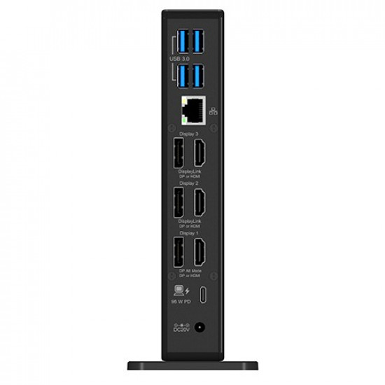 ICY BOX IB-DK2256AC 12in1,HDMI,DP,USB,CR,LA