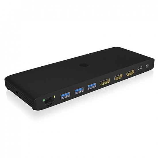 ICY BOX IB-DK2416-C 11in1,HDMI,DP,USB,LAN