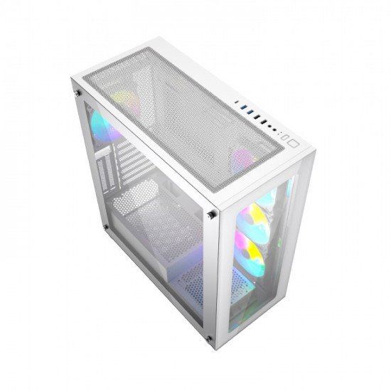 PC case Midi Tower Fornax X450MAX ATX white