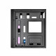 Compoter Case Midi Towe Fornax M100RGB ATX blac