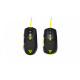 Optical wired mouse Volcano Jager black