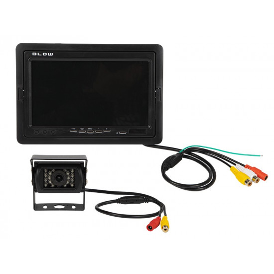 Car reversing camera BVS549 + 7 inches LCD monitor