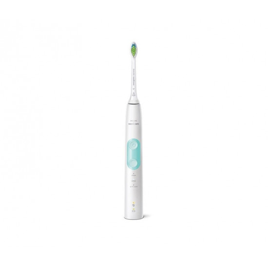 Philips 5100 series HX6857/28 electric toothbrush Adult Sonic toothbrush Mint colour, White