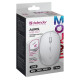 Wireless mouse silent click AURIS MB-027 800/1200/1600 DPI white