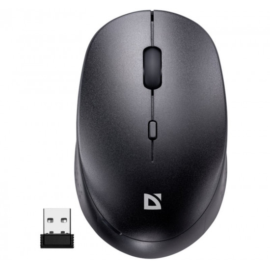 Wireless mouse silent click AURIS MB-027 800/1200/1600 DPI black