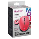 Wireless mouse silent click AURIS MB-027 800/1200/1600 DPI red