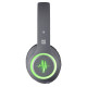 Wireless headphones Freemotion B571 LED with microphone