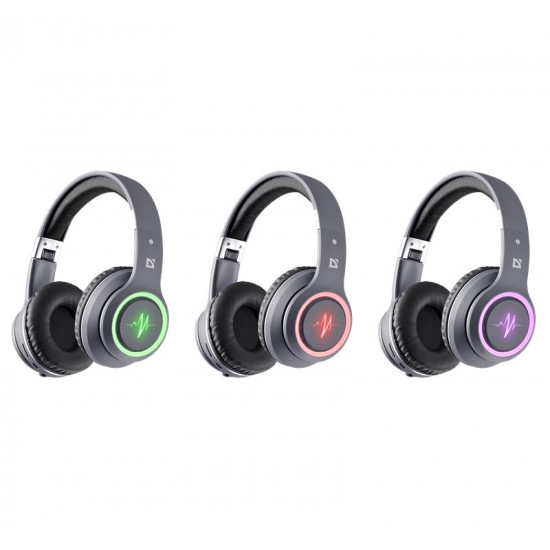 Wireless headphones Freemotion B571 LED with microphone