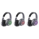 Wireless headphones Freemotion B571 LED with microphone