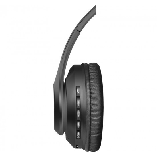 Wireless headphones Freemotion B552 with microphone black