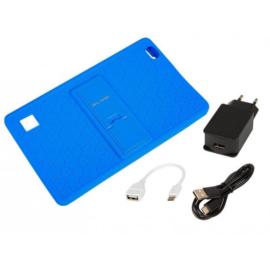 Platinumtab8 4G Tablet + Case Kids Blue