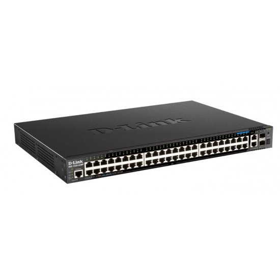 Switch DGS-1520-52MP 44xGE PoE 2xSFP+