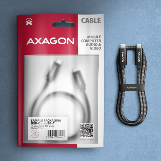 BUCM2-CM10AB cable 240W USB-C USB-C, 1.0m 5