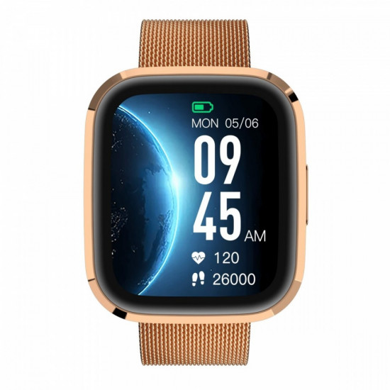 Smartwatch GRC STYLE gold steel