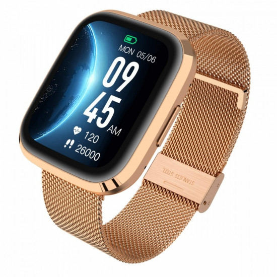 Smartwatch GRC STYLE gold steel