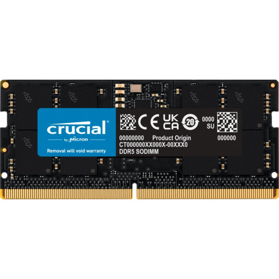 Notebook memory DDR5 SODIMM 24GB/5600 CL46 (16Gbit)