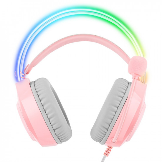 Gaming headset X26 pink