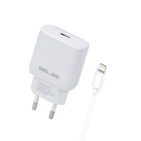 Charger 30W USB-C + lightning cable, white