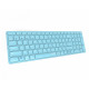 Wireless keyboard E9700M Multimode blue