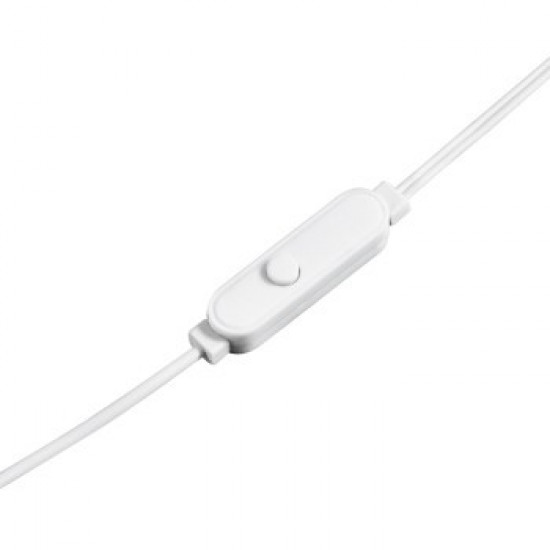 Earphones with microphone EAR3005W white